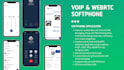 develop voip or webrtc softphone using linphone, pjsip,  jssip, or sipjs