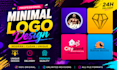 design a modern logo or brand identity for your business and company