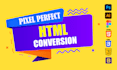 convert figma, PSD and xd to HTML, CSS responsive templates