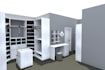 design custom cabinet, wardrobe, table, bed
