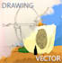 redraw a sketch or drawing in vector