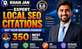 do 150 live local seo citations for local businesses