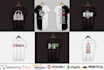 do amazing custom typography t shirt for pod business
