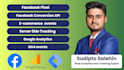 install facebook pixel and google analytics in your website