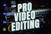 do professional video editing in premiere pro