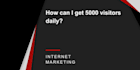 drive real 5000 target usa visitors traffic to your website for 1 months