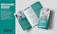 design bifold, trifold brochures, and company profiles