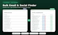 do web scraping and data mining for bulk emails