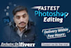 do any photoshop editing, photo touch up
