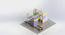 convert 2d machine parts to 3d