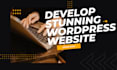 develop professional wordpress website and optimize speed
