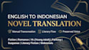 transcreate your english literature to indonesian
