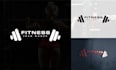 do modern fitness,gym, warrior, sports and monogram logo
