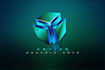 design brainkiller 3d and business logo