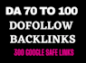 make high da 70 white hat SEO backlinks high authority link building