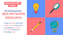 do SEO keyword research and competitor analysis