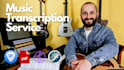 create sheet music, tab, midi or pdf out of any audio