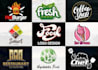 design food drinks BBQ coffee tea restaurant logo