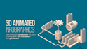 create animated 3d infographics