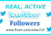 give 50 Real, ACTIVE, Human Twitter followers