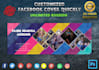 design 3 premium facebook and social media cover