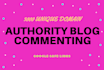 do 1000 blog commenting with google indexer
