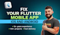fix flutter app bugs, errors and performance issues