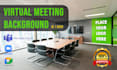 create zoom and google meet virtual background