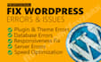 fix wordpress issues, errors, problems or do custom code