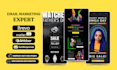 set up brevo, mailerlite, aweber, getresponse email marketing and automations