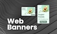 design website banners and website sliders