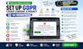 set up gdpr cookie consent and privacy on wordpress
