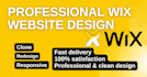 design or redesign wix website professionally