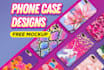create premium phone case designs