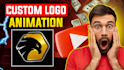 create custom logo animation video or animated intro and outro