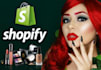 develop and set up your shopify dropshipping website