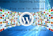 create an amazing website on wordpress