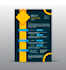 do eye catching infographic resume cv design