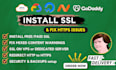 install ssl, fix ssl, mixed content warning, http to https