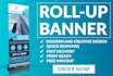design outstanding roll up banner