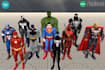 create or provide 3d models and characters for unity games