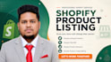 shopify top quality products listings with variation