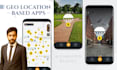 create discount cupons app using google maps and ar like pokemon go