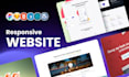 design a responsive, beautiful website