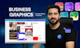 design professional canva graphics for business growth