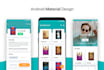 design professional android material UI app design