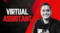 be your virtual assistant for data entry, copy paste, administrative work