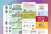 create stunning infographic in 24 hours clean satisfying
