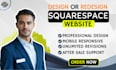design and develop a modern, responsive, and professional squarespace website