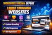 design wordpress website or redesign wordpress website